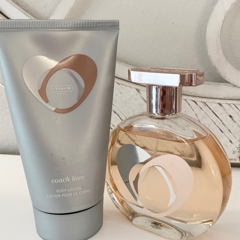 Coach Love Eau De Parfume Spray and Body Lotion